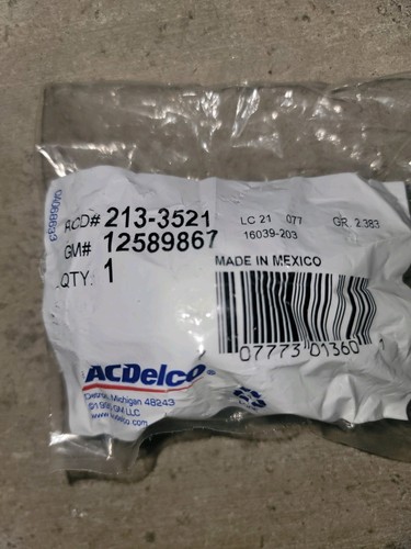 Acdelco 213 3521 - 213-3521, gm